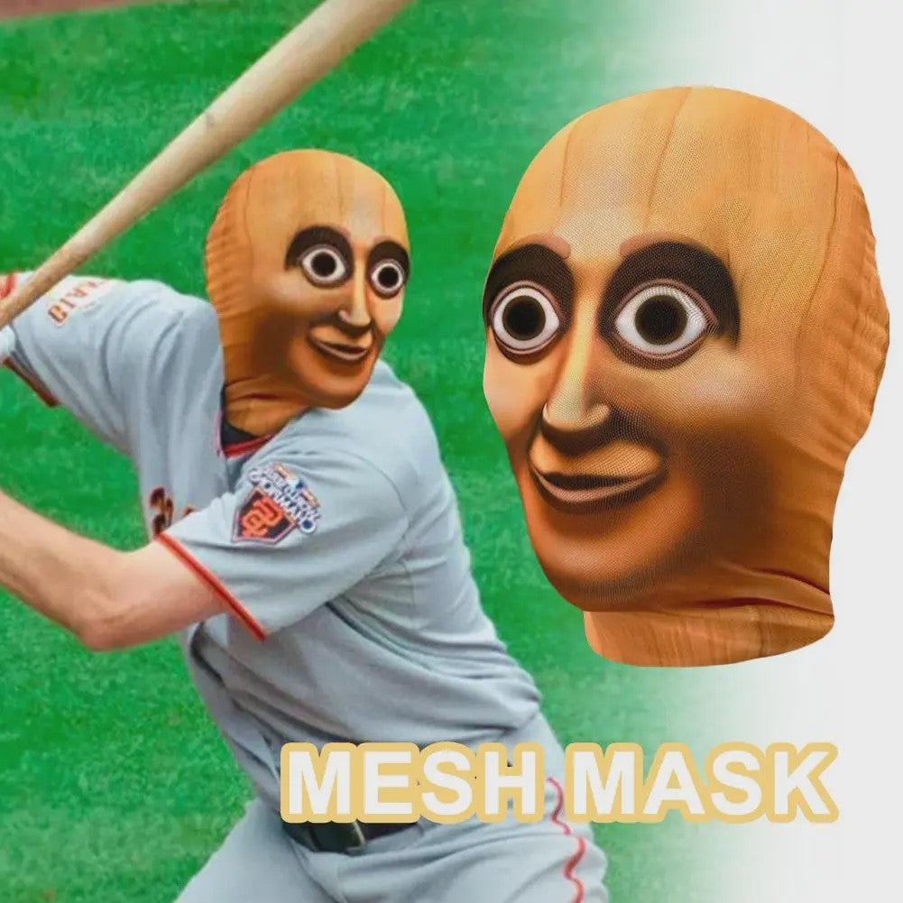 3D Geprinte Volledig Gezicht Masker Balaclava - Elastische Mesh Hoofddeksel voor Cosplay & Feestkostuums