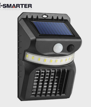 Solar Tuinlamp met Muggenkiller & Bewegingssensor - Waterdicht Buitenlicht