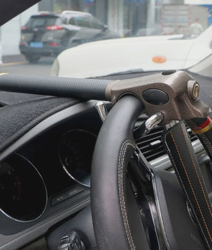 Universeel Aluminium Anti-diefstal Stuurwielslot met Airbag Baffle