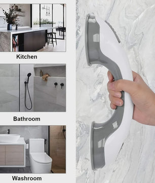 Veiligheidshandgreep Douche en Bad - Zuigkracht - Antislip Grip voor Ouderen en Senioren