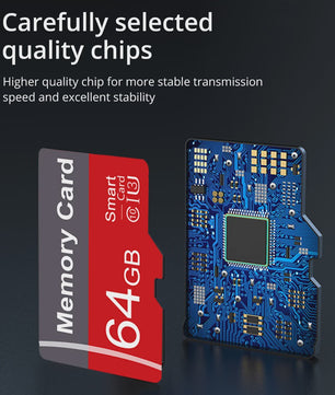 Snelle Micro SD Kaart - Class 10 Opslag voor Smartphone & meer (1GB-128GB)