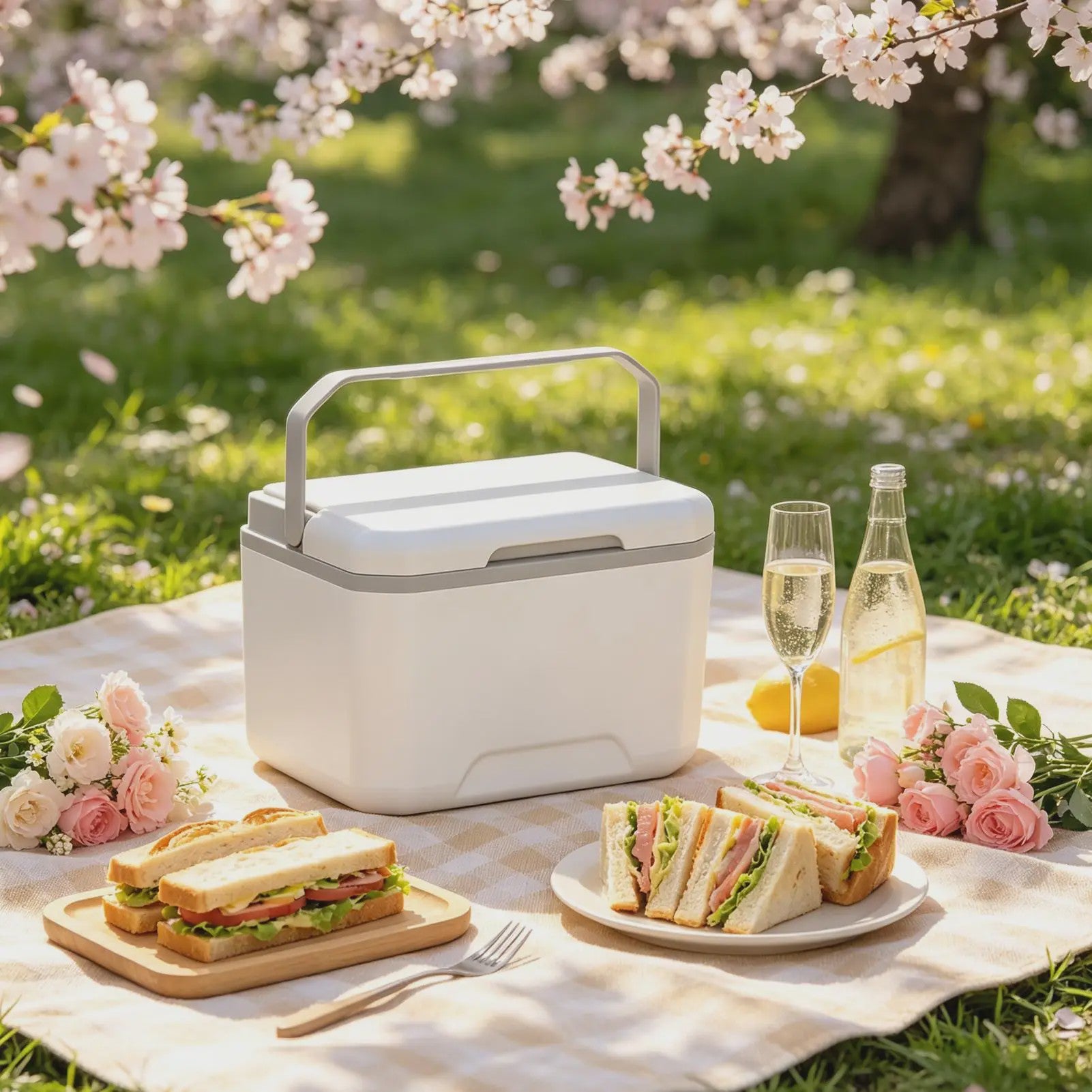 Draagbare Camping Koelbox 5L met Handvat - Geïsoleerd en Lekvrij