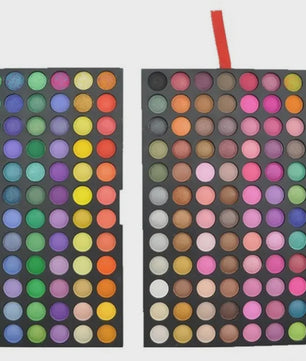Professioneel 120 Kleuren Oogschaduw Palette - Matte, Glitter & Waterproof