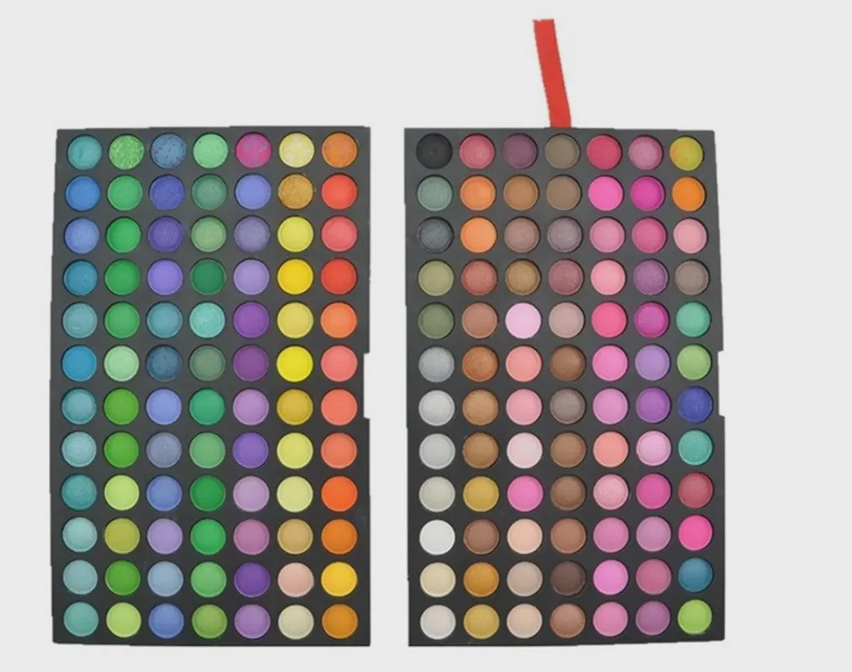 Professioneel 120 Kleuren Oogschaduw Palette - Matte, Glitter & Waterproof