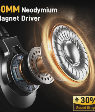 MAONO MH700 Professionele Studio Monitor Koptelefoon - 50mm Driver, Over-Ear, DJ & Podcast