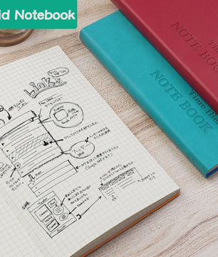 A5 Grid Notebook - 264 Pagina's, Ruimte voor Notities, Agenda & Schetsen