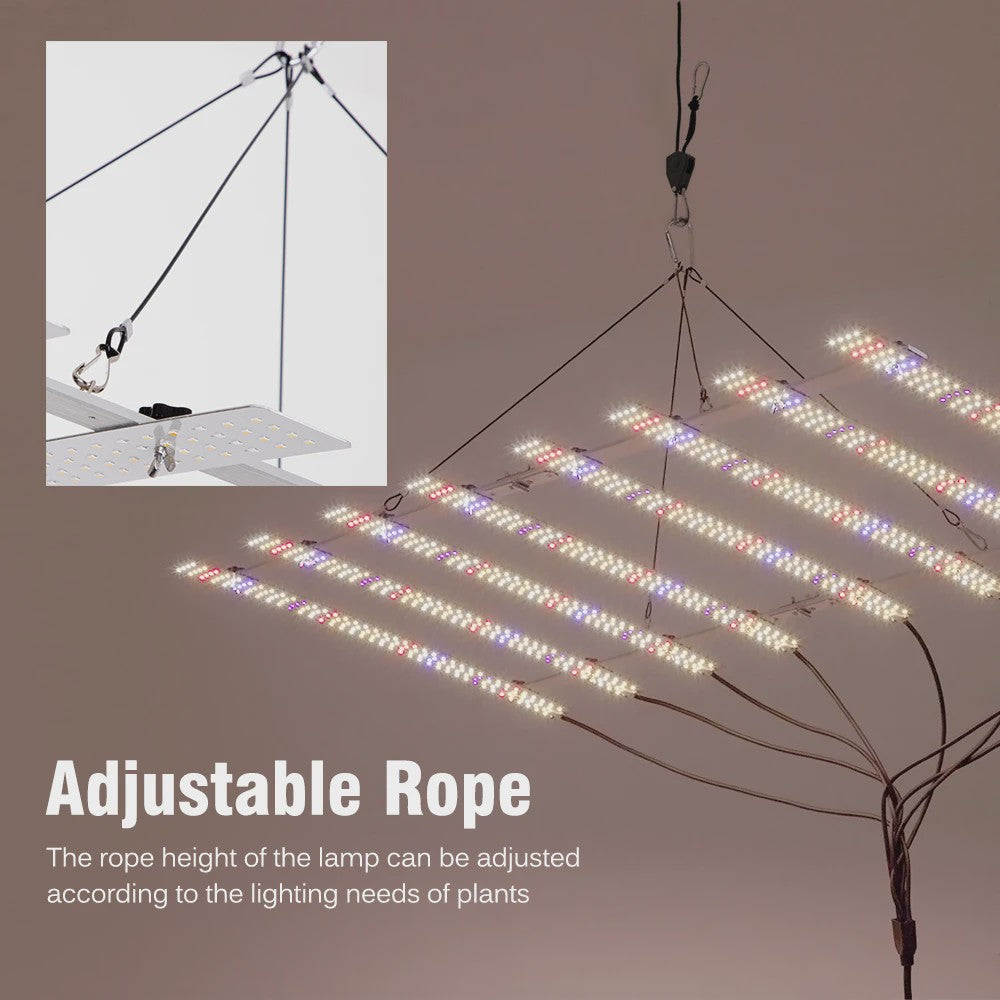 Full Spectrum LED Groeilamp 100W-200W Dimbare Plantlamp voor Groenten en Bloemen