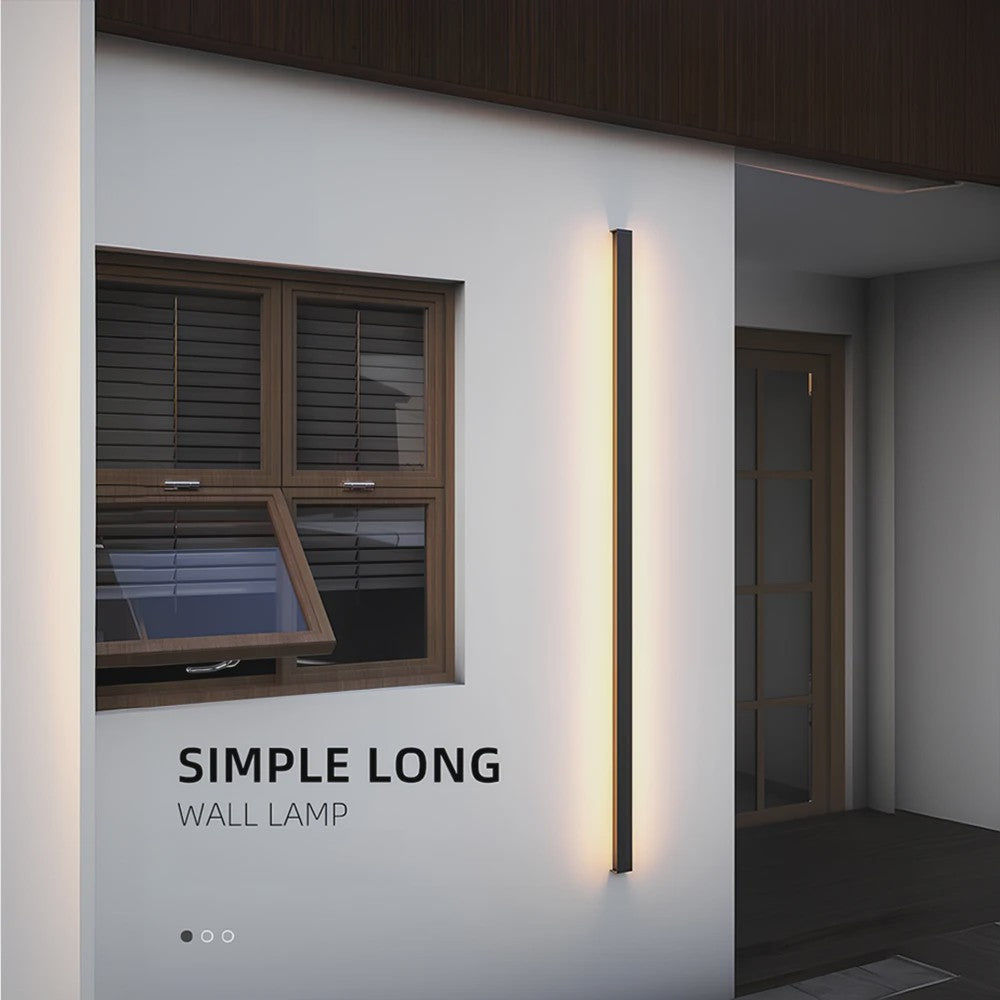 Dimbaar LED Buiten Wandlamp IP65 Waterdicht - 60cm tot 200cm