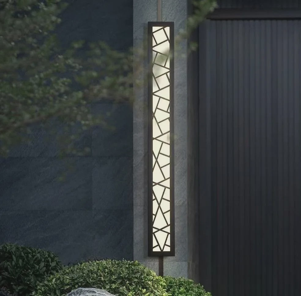 Moderne RVS LED Buitenmuurverlichting IP65 Waterdicht - 12CM Breed
