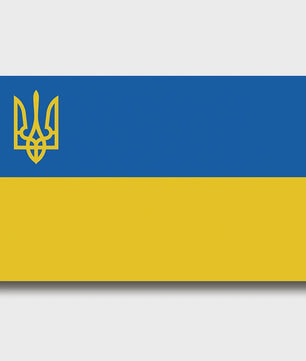 Polyester Oekraïense Vlag - 100D Kwaliteit - 3x5 FT (91x152 cm)