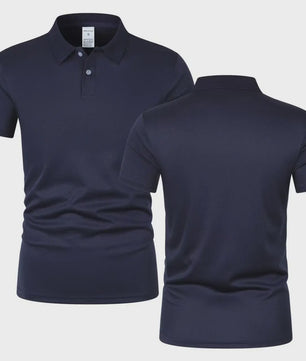 Heren Zomer Poloshirt Korte Mouw - Trendy, Ademend & Comfortabel Basic