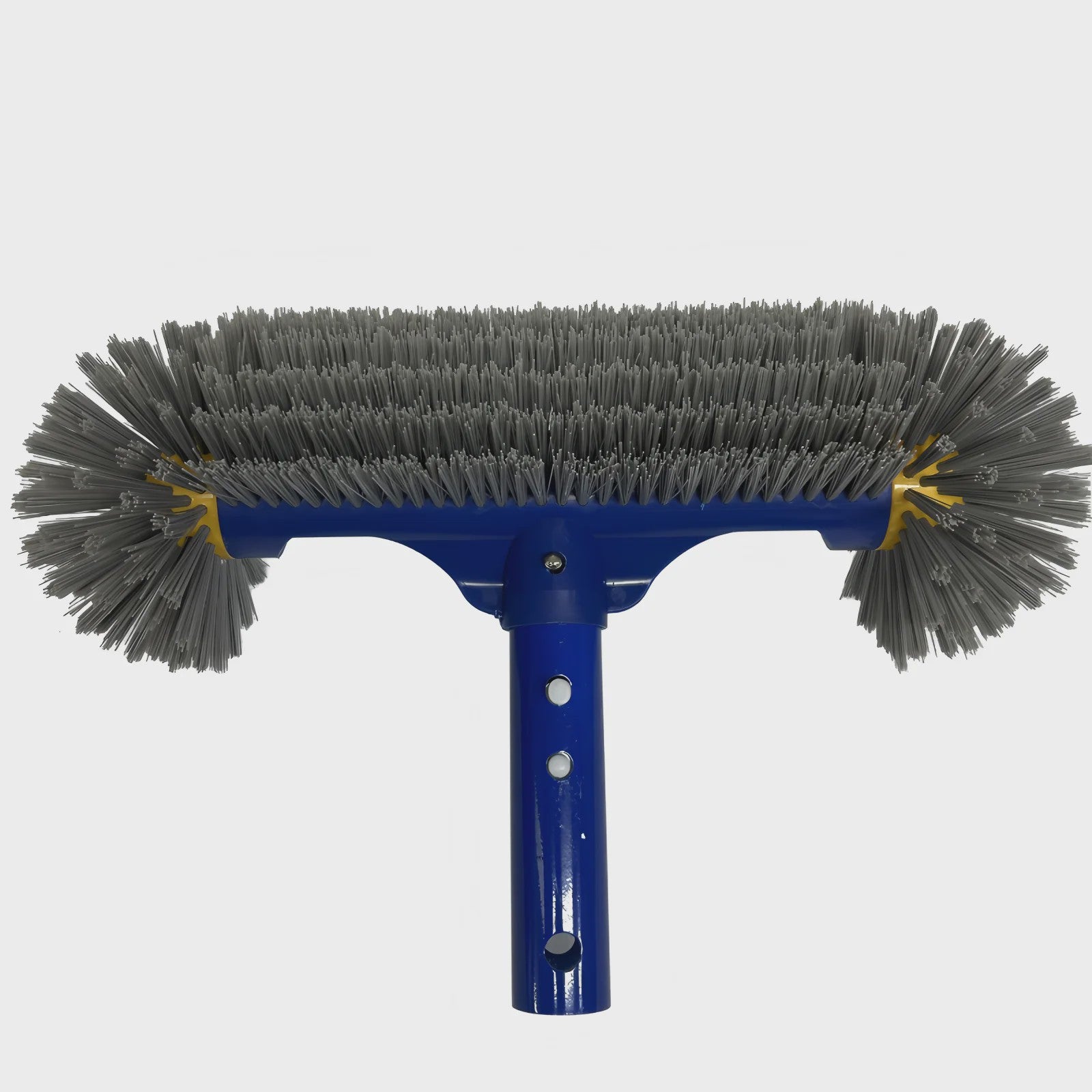 Stevige Zwembadborstelkop (33cm) met Afneembare Aluminium Steel voor Wanden, Trappen & Hoeken