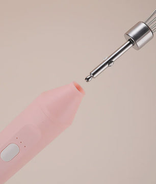 Draadloze Multifunctionele Garde: Compacte Handmixer met Melkopschuimer & Automatische Roerder