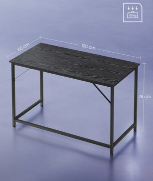 Industrieel Bureau 60x120 cm - Stijlvolle Computer- en Studiotafel voor Kantoor & Slaapkamer