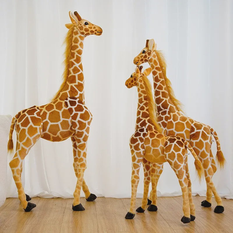 Reusachtige Giraffe Pluche Knuffel - Zacht & Schattig Speelgoed voor Kinderen