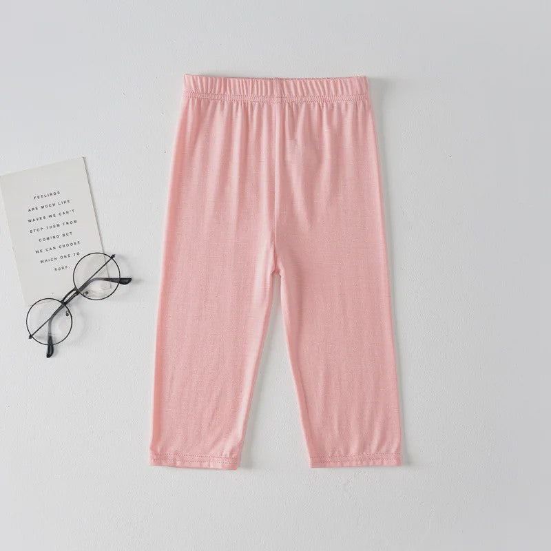 Meisjes Caprileggings - Zomerbroekjes tot de Knie in Candy Kleuren (3-12 Jaar)