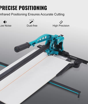 Professionele Handmatige Tegelzaag met Laserpositionering en Ondersteunende Voeten
