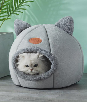 Knusse Kattenmand en Hondenhok - Diepe Slaap Comfort voor de Winter