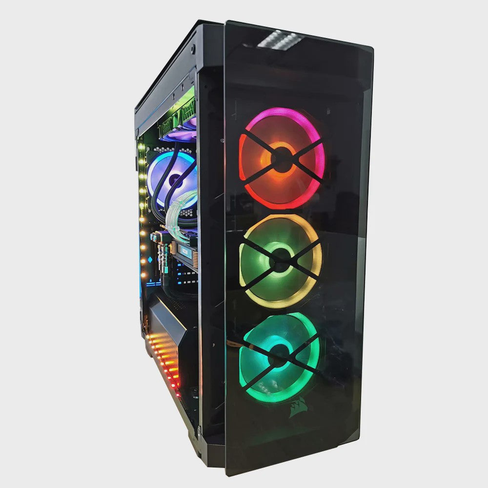 RGB PC Ventilator Set: 5x Dual Aperture Fans met Controller & Afstandsbediening