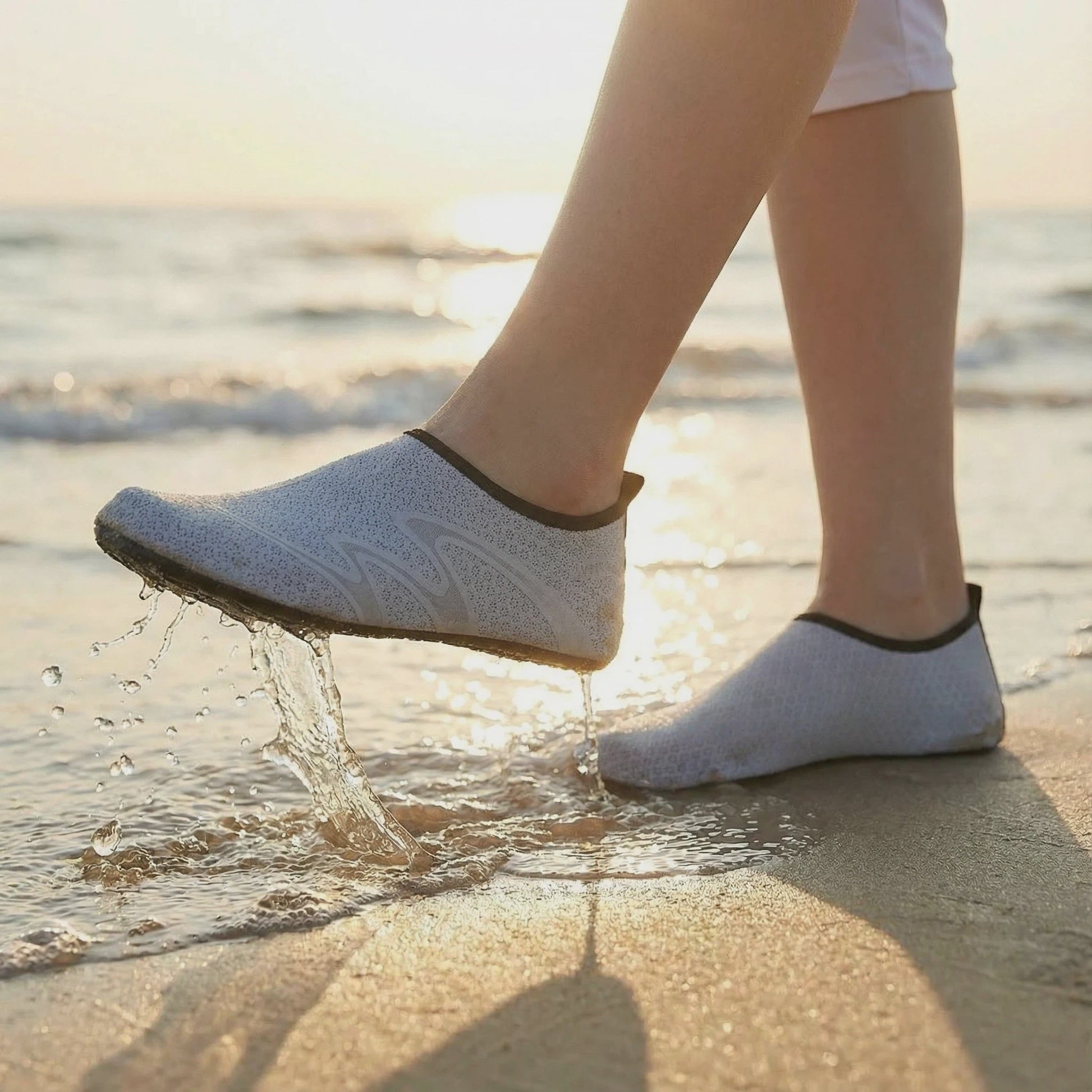 Waterdichte Sneldrogende Strandsokken - Anti-Slip & Anti-Snij - Voor Duiken, Surfen, Yoga & Watersport