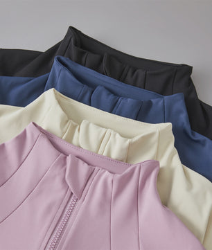 Dames Sportjack met Lange Mouwen - Windbreaker Stijl voor Running, Yoga & Workouts