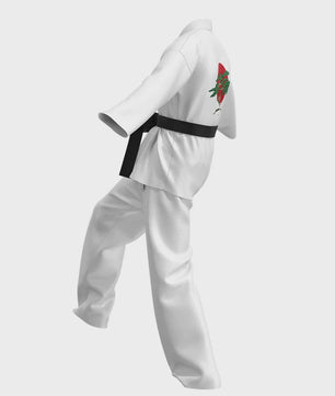 Cobra Kai Karatepak Kinderen & Volwassenen - Cosplay Kostuum met Hoofdband