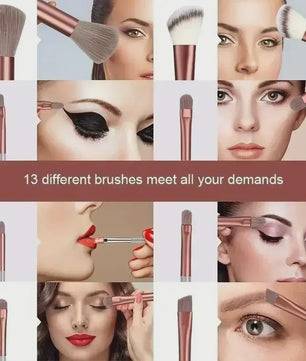 Professionele Make-up Kwasten Set: Zachte Kabuki & Blending Penselen voor Foundation, Poeder, Oogschaduw - Beauty Tools Kit