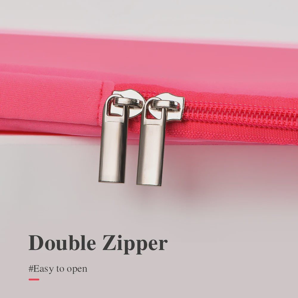Zachte Katoenen Laptop Sleeve Tas - Beschermhoes voor 11" t/m 15.6" Laptops & Macbooks