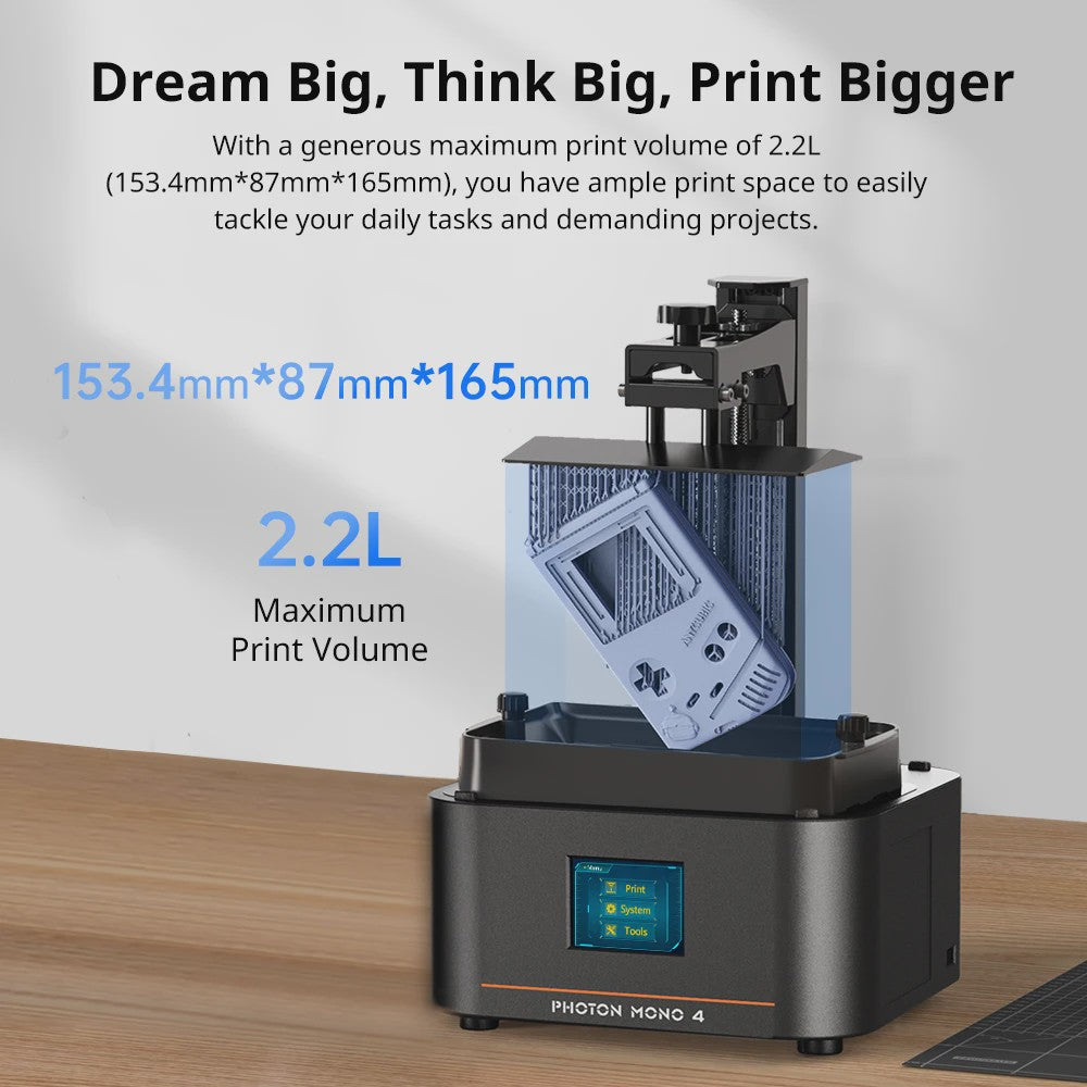 Anycubic Photon Mono 4 AE 3D Resin Printer - 7" 10K Scherm, Hoge Snelheid