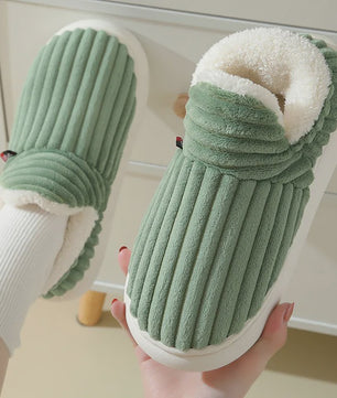 Herenslippers Winter Laarzen - Zachte Pluche & Katoen, Warm & Comfortabel voor Binnen