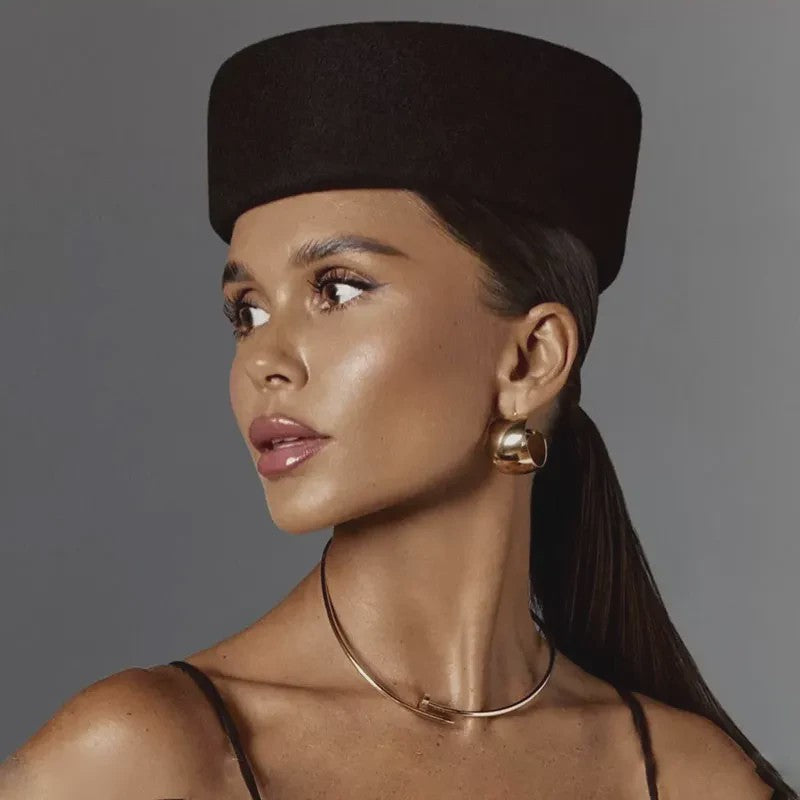 Stijlvolle Dames Baret met Luipaardprint - Mode Hoed voor Elke Gelegenheid