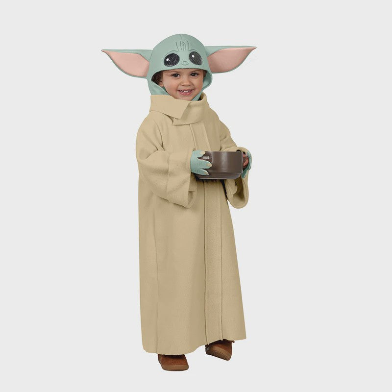 Schattig Yoda Kostuum Kinderen - Perfect voor Feestjes, Carnaval & Cosplay