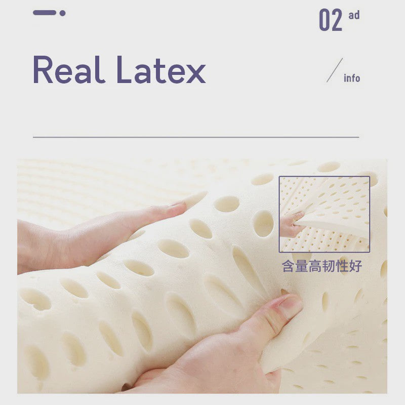 100% Natuurlijk Latex Matras Topper uit Thailand - Antibacterieel & Anti-Mijt