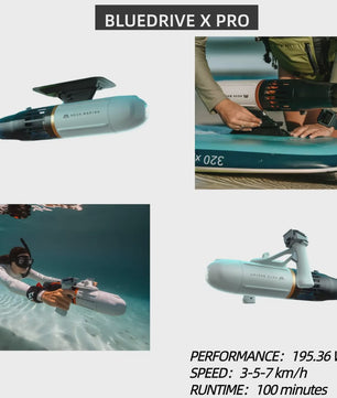 Aqua Marina Bluedrive X / X Pro Elektrische Onderwaterscooter - 3 Snelheden voor Watersport
