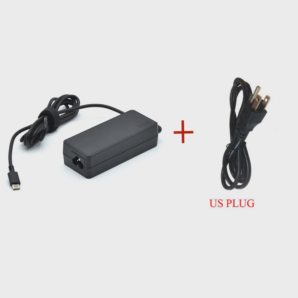 65W USB-C Laptop Lader met EU Stekker - Compatibel met ASUS, Lenovo, HP