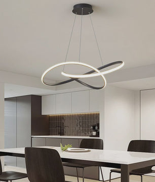 Moderne LED Plafondlamp Chandelier - Stijlvolle Hanglamp voor Woonkamer, Eetkamer & Hal