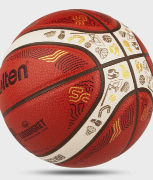 Molten BG3100 Basketbal: Officiële Maat 7, 6, 5 | PU Leer | Indoor & Outdoor Gebruik