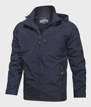 Waterdichte Heren Outdoor Jas - Ademend & Winddicht voor Camping, Vissen en Wandelen