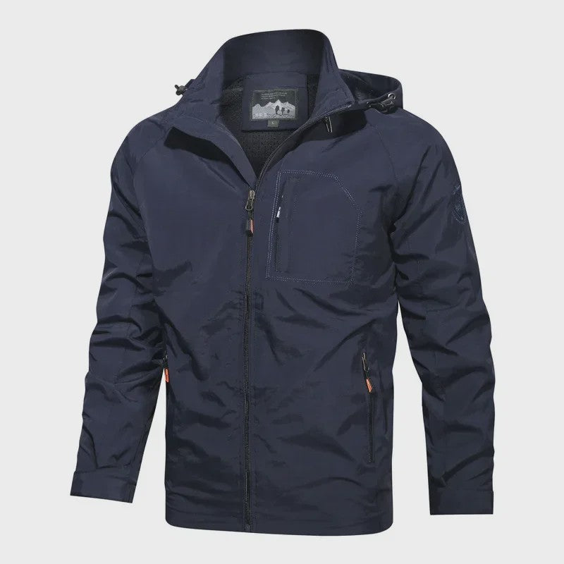 Waterdichte Heren Outdoor Jas - Ademend & Winddicht voor Camping, Vissen en Wandelen