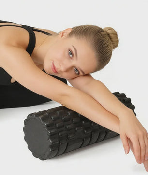 High-Density Solid Core For Muscle Recovery/Massage, Durable Fitness Tool 33Cm Foam Roller Yoga Massage
