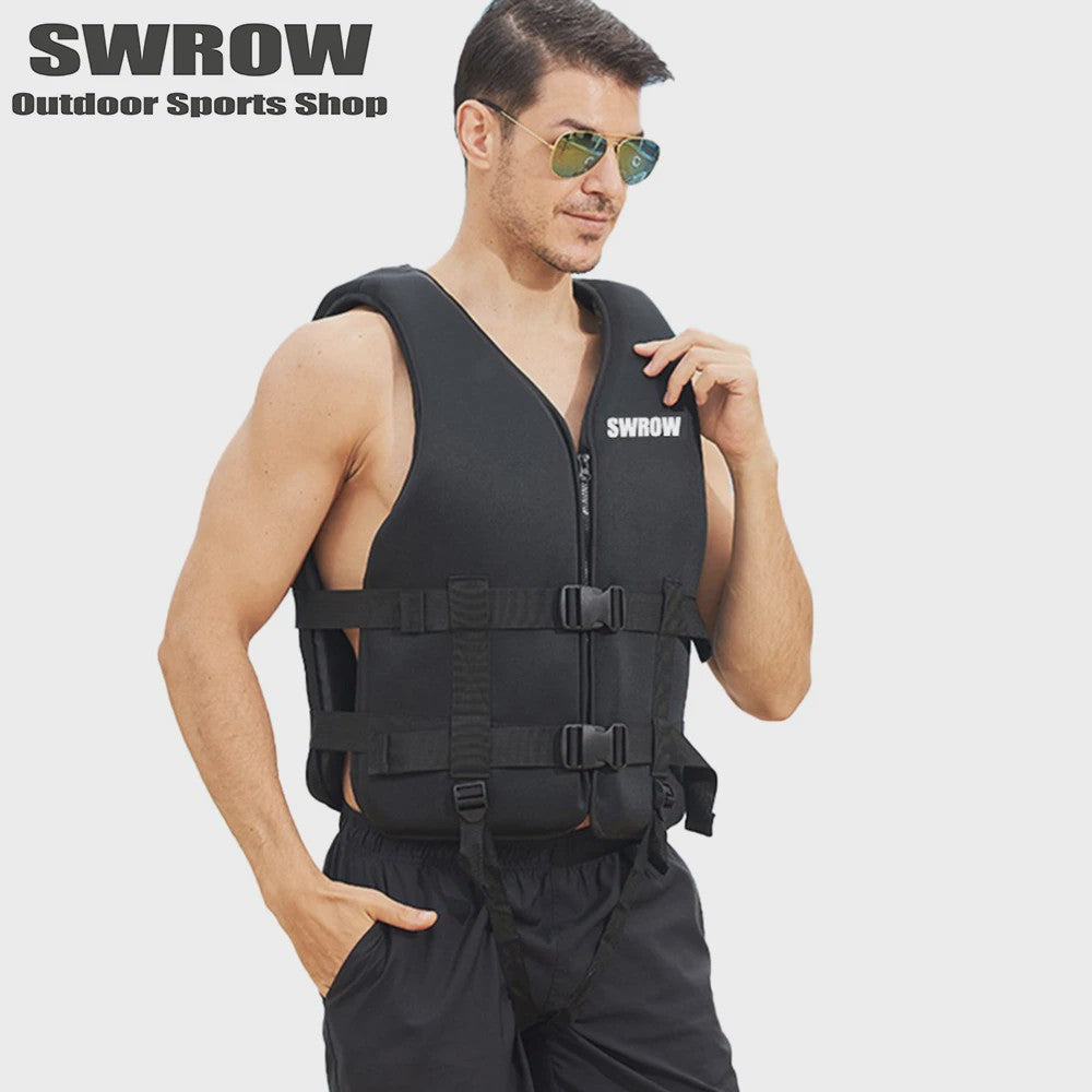 Neopreen Reddingsvest voor Water Sport & Zwemmen - Veilig & Comfortabel