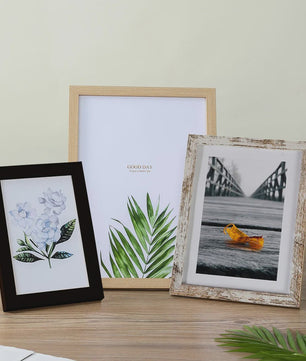 Houten Fotolijst - Ophangbaar & Staand - Diverse Maten (10x15 t/m A4)
