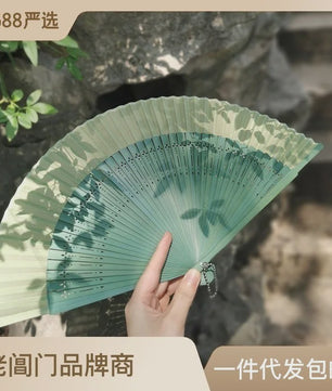 Luxe Suzhou Borduur Vouwbare Waaiers - Vintage Chinese Stijl Decoratief