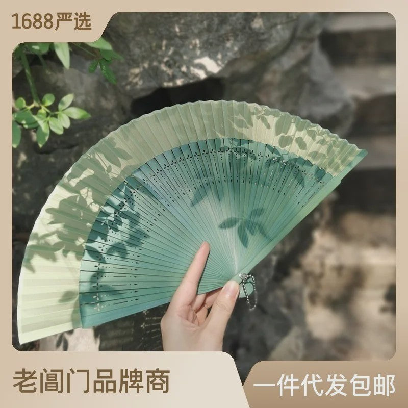 Luxe Suzhou Borduur Vouwbare Waaiers - Vintage Chinese Stijl Decoratief
