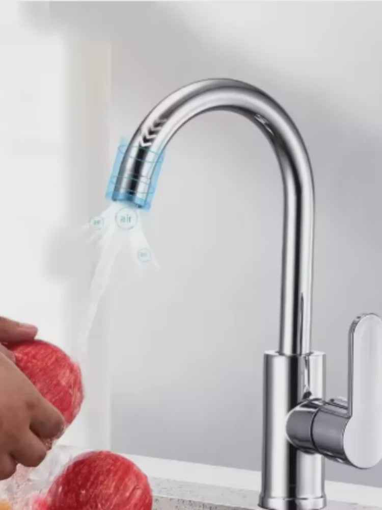 Draaibare Keukenkraan met Hete en Koude Waterfunctie - Zwenkbaar en Praktisch
