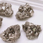 Natuurlijke Peru Pyriet Kristal Cluster - Uniek Mineraal voor Huisdecoratie & Energie