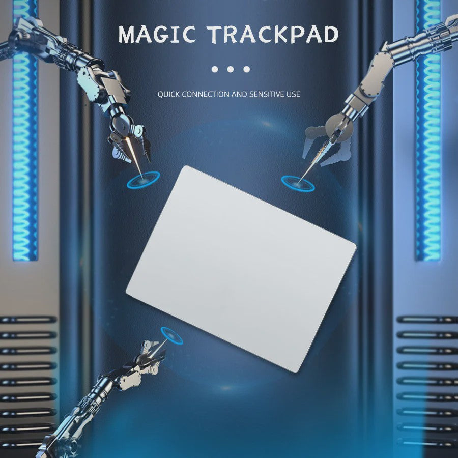 Bedraad Multi-Touch Trackpad met Gehard Glazen Oppervlak - Hoge Precisie & Vlotte Bediening