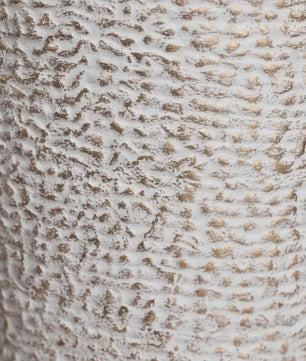 Set van 2 Elegante Hoge Bloempotten met Steenlook - 53 cm - Beige