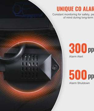8KW Diesel Luchtverwarmer 12V/24V met Bluetooth & CO Alarm - Draagbaar
