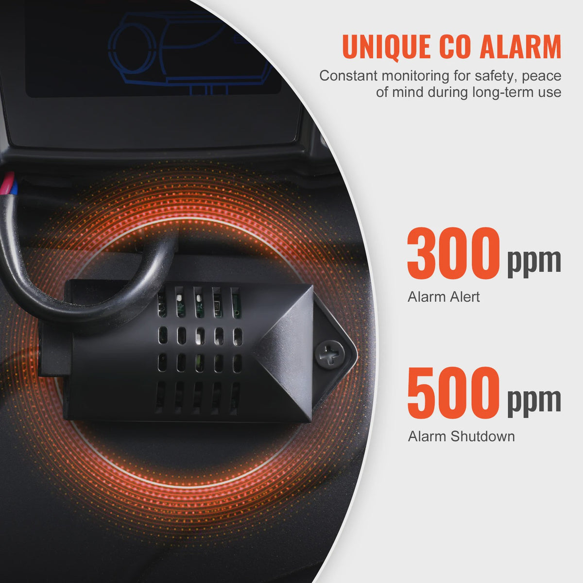 8KW Diesel Luchtverwarmer 12V/24V met Bluetooth & CO Alarm - Draagbaar